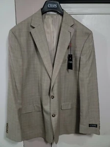 Brand New Men's Sportscoat Top BRAND CHAPS REGULAR FIT SIZE 48L - Picture 1 of 12