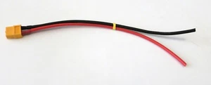 XT60 Female Pig Tail 8" 12" 36" Chose 16, 14, 12, 10 Gauge wire - Picture 1 of 4