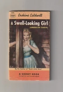 H050 Swell Looking Girl Risque Erskine Caldwell Vintage Signet Paperback Book - Picture 1 of 3