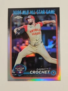 2024 Topps Chrome Update #ASG-21 Garrett Crochet MLB All-Star Game Refractor - Picture 1 of 2