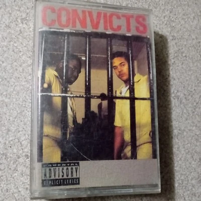 Convicts-self titled 1991 Rap A Lot Records Cassette - Rap Hip Hop Tested works  - Image 1 of 4
