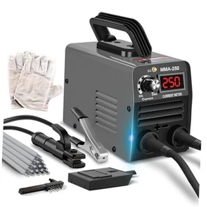 Super Mini Stick Welder Machine,110V 250A ARC Portable MMA Welding Machine Gray - Picture 1 of 7