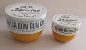 Sol de Janeiro Brasilianische Po Bum Creme 2,5 oz & 0,84 oz VERSIEGELT NEU 2er Set - Bild 1 von 9