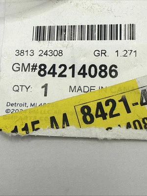 GM Radiator Support Lower Extension Right 84214086 OEM NEW 19-23 - Image 1 of 3