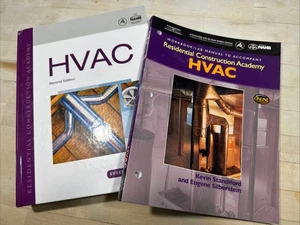 Residential Construction Academy HVAC - Hardcover 2nd Edition W Workbook Manual - Bild 1 von 17