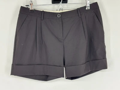 Pantalones cortos de vestir The Limited negros con frente plano chinos elásticos para mujer talla 4 Foto 1 de 4