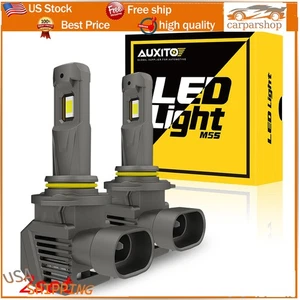 4X AUXITO HB3 9005 LED Headlight bulb White 40000LM Kit High Low Beam CANBUS - Picture 1 of 11
