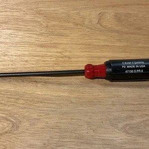 NOS Rare Craftsman USA Black Blade Screwdriver Pratt Read 47150 S PR 6 - Picture 1 of 8