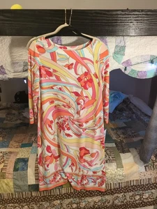 Vestido London Times EE. UU. Talla 14 Floral Nuevo con Etiquetas - Imagen 1 de 4