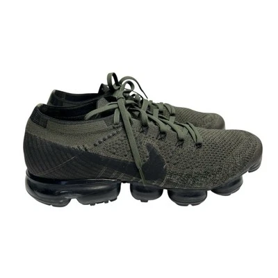 Nike Air Vapormax Flyknit Shoes Cargo Khaki Green Black Mens Sz 11.5 849558-300 - Image 1 of 4