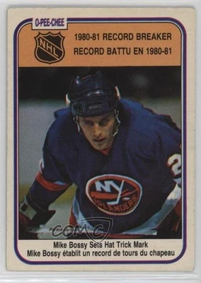 1981-82 O-Pee-Chee Mike Bossy #390 HOF - Image 1 of 2