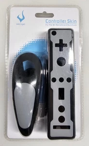 Controller Skin By Verge For The Wii Remote and Nunchuk Black Sealed - Picture 1 of 2