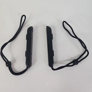 Original Nintendo Switch Joy Con-Remote Schwarz Handschlaufen HAC-014 - 2er Set - Bild 1 von 3