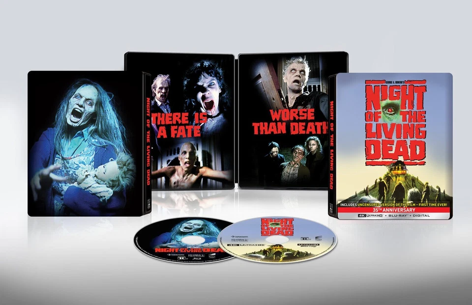 Steelbook Night of the Living Dead (4K UHD/Blu-ray + Digital) NEW - Image 1 of 3