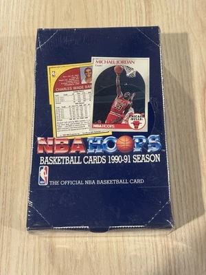 1990-91 NBA обручи серии 1 коробка 36 упаковок в заводской упаковке Jordan Menendez Brothers - Изображение 1 из 3