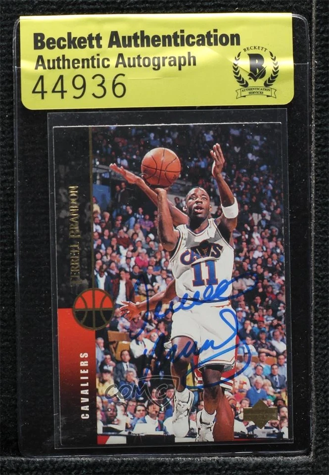 BAS 1994-95 Upper Deck Terrell Brandon #41 Authentic Auto - Image 1 of 2