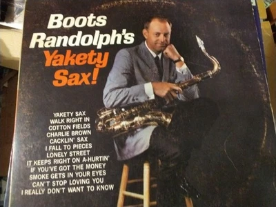 Monument LP Record, Boots Randolph, Yakety Sax, vg Foto 1 de 3