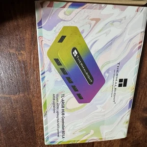 Concentrador de ventilador ARGB integrado Thermalright, controlador de ventilador de PC de 10 puertos y 3 pines, ventilador AR de 5 V - Imagen 1 de 3