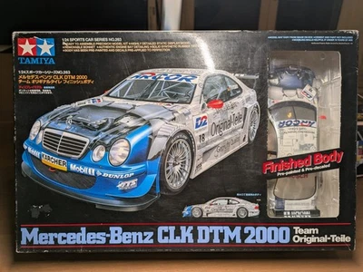 TAMIYA 24263 1/24 Scale Kit Mercedes-Benz CLK DTM 2000 Team Original-Teile - Immagine 1 di 4