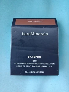 BareMinerals Barepro 16-HR Fondotinta in Polvere Perfezionante Pelle Profondo 60 Neutro - Foto 1 di 3