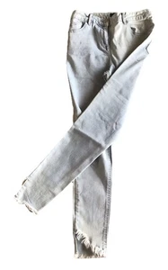 MATALAN hellblaue Distressed Skinny Leg Jeans UK 12 30” W 27” L - Bild 1 von 5