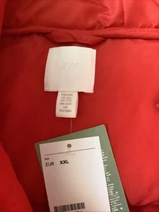 H&M Steppjacke Oversize XXL  Schönem Rot - Bild 1 von 6