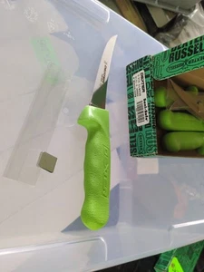 Dexter Russell 01463G Sani-Safe 5" schmal gebogenes Ausbeinmesser S131-5 grün neu - Bild 1 von 7