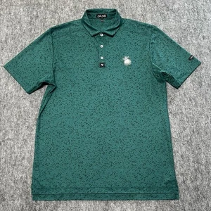 Camisa Polo Bad Birdie Para Hombre Grande Verde Geométrica AOP Golf Rendimiento Camuflada - Imagen 1 de 12