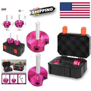 2 Pc PVC Reamer Set 1-1/2 & 2 Inch Aluminum Pipe Fitting Cleaners Plumbing Tool - Picture 1 of 9