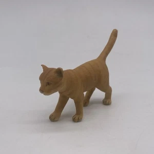 Schleich Domestic Orange Striped Cat Animal Figure - Picture 1 of 5