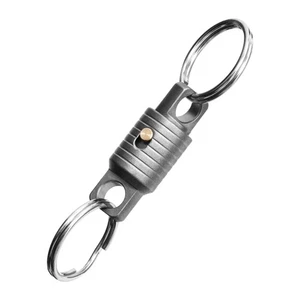 High Temperature Resistant Titaniums Keyrings Multifunctional Belt Outdoor Tool - Picture 1 of 8