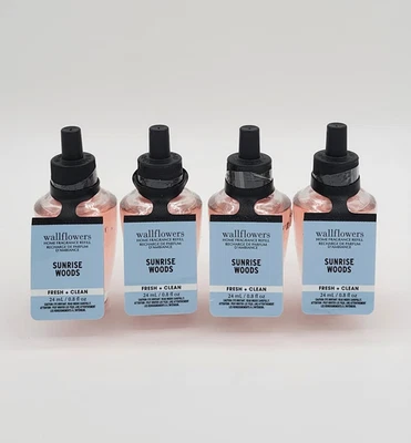 Bath & Body Works Sunrise Woods Wallflowers Fragrance Refill Bulb Set of 4 - Image 1 of 3