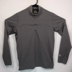 Pullover Mountain Hardwear Para Hombres Medio Correr 1/4 Cremallera Bolsillos Cálidos - Imagen 1 de 11