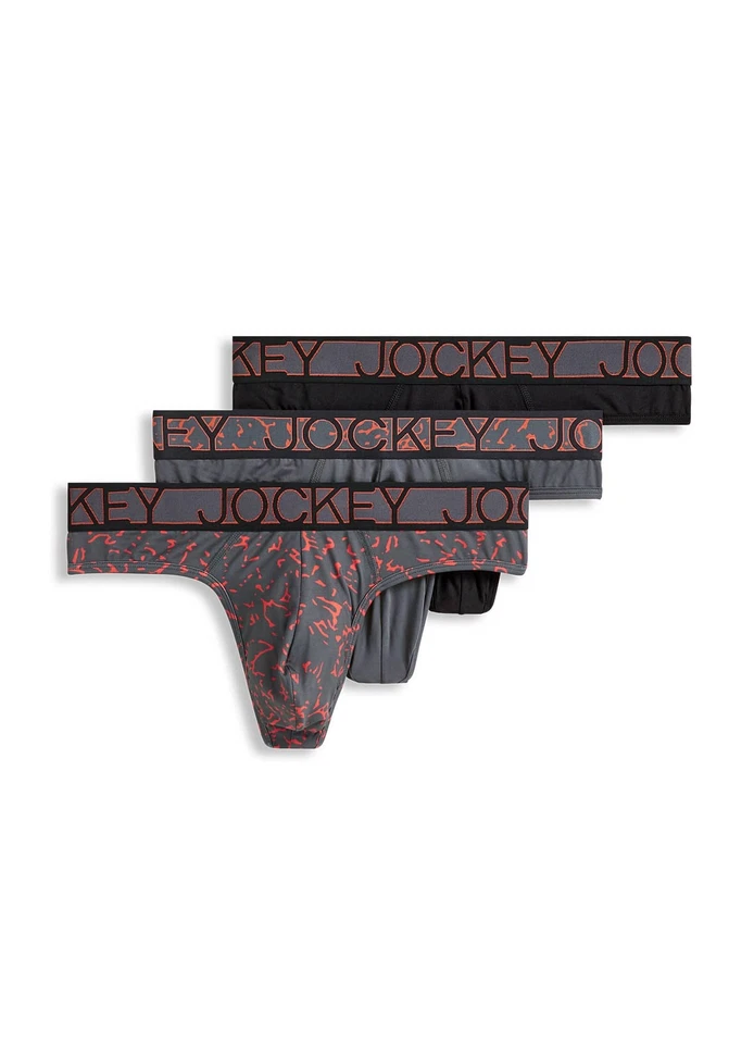 Мужские эластичные стринги из микрофибры Jockey - Изображение 1 из 1