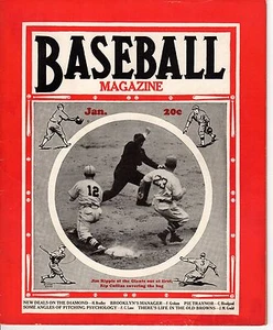 1937 Baseball Magazine Ripple New York Giants Rip Collins St. Louis Cardinals Gd - Picture 1 of 1