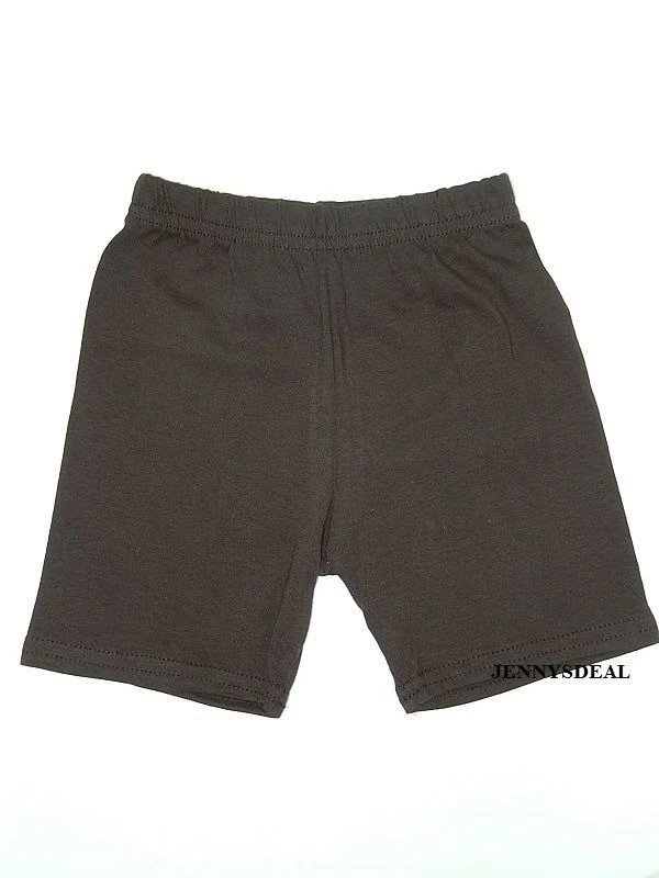 HECHO EN EE. UU. NIÑOS NIÑAS ALGODÓN SPANDEX BICICLETA DEPORTES LEGGING PANTALONES CORTOS LIQUIDACIÓN 2-14 Foto 1 de 1