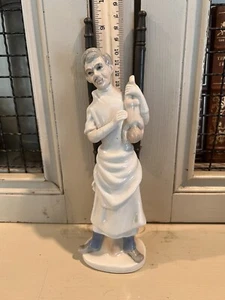 Lladro-Stil Geburtshelfer Arzt hält Neugeborenes 8 Zoll - Bild 1 von 10