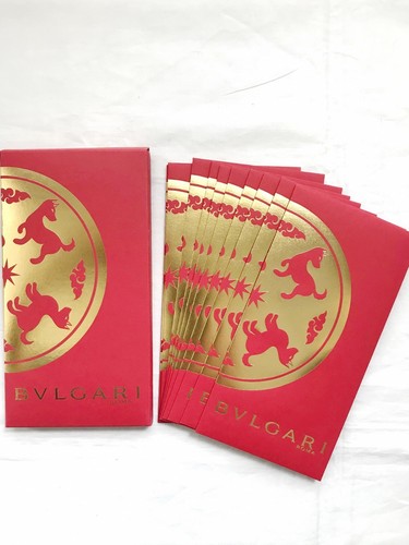 BVLGARI Bolgari 2018 confezione rossa per serpenti diva forever bracciale borsa ciondolo borsa