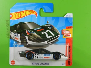 HOT WHEELS 2024 - '67 Ford GT40 Mk.IV - Then Et Now - 220 - Neuf En OVP - Imagen 1 de 1