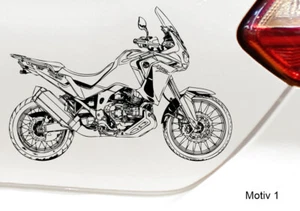Auto Motorrad Aufkleber Sticker Dekor ähnlich Africa Twin CRF 1100 - Bild 1 von 7