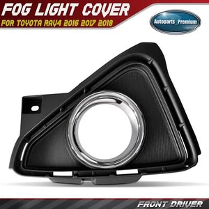 Front Driver Side Fog Light Trim for Toyota RAV4 2016 2017 2018 with Fog Lamps - Picture 1 of 10