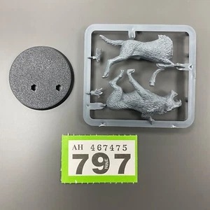 WILD WARG SINGLE BESTIA MONUNT EL HOBBIT SEÑOR DE LOS ANILLOS LOTE PLÁSTICO 2 - Imagen 1 de 1