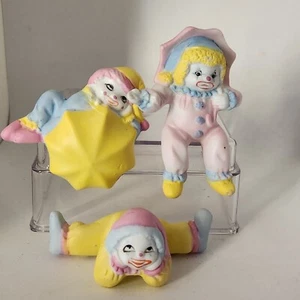 Vintage House of Lloyd Clown Arounds Shelf Sitters Made in Taiwan - Picture 1 of 13