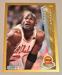 Michael Jordan # 246 Award Winner FLEER '92-93 1993 FLEER CORP. EN Mint Vintage - Bild 1 von 5