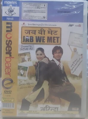 Jab We Met - Shahid Kapoor, Kareena Kapoor - Bollywood Movie DVD (Region Free) - Image 1 of 2