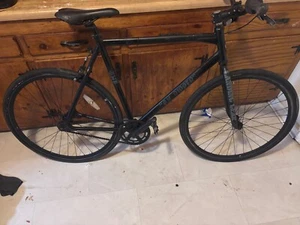 RAREš„ SE Racing x DC PK Ripper Black Fixed Fixie Single Speed Bike Bicycle 61cm - Picture 1 of 3