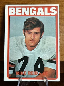 1972 Topps Mike Reid #67 ROOKIE Bengals / Penn State / Country Singer & Writer - Bild 1 von 2
