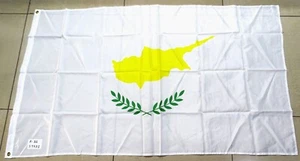 Vintage " FLAG OF CYPRUS " 59X35 CMS Country Banner Flag - Picture 1 of 4