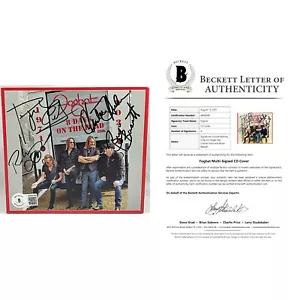 Foghat Signed CD 8 Days on the Road Album Cover Booklet Beckett COA Slow Ride - Picture 1 of 9