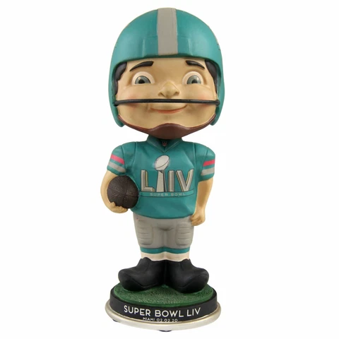 Super Bowl LIV Kansas City Chiefs San Francisco 49ers Vintage Classic Bobblehead Cover
